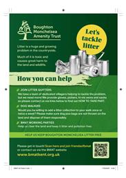 Spring Litter Pick - Saturday 5th April 10am