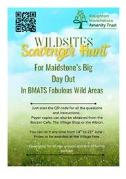 BMAT Wildsites Scavenger Hunt 14th to 21st June