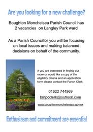 Parish Council vacancies